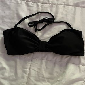 Old Navy black bikini top.